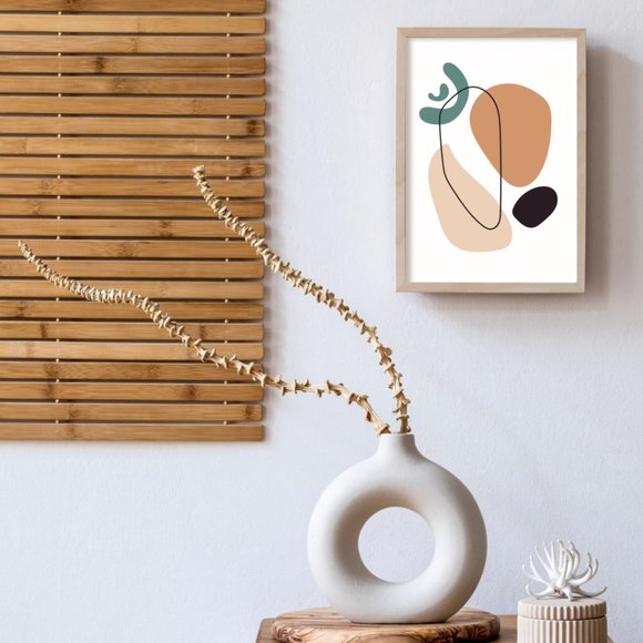 2/$35 Modern Minimalist Abstract Boho Wall Art Print Home Decor [No Frame] - Picture 5 of 6
